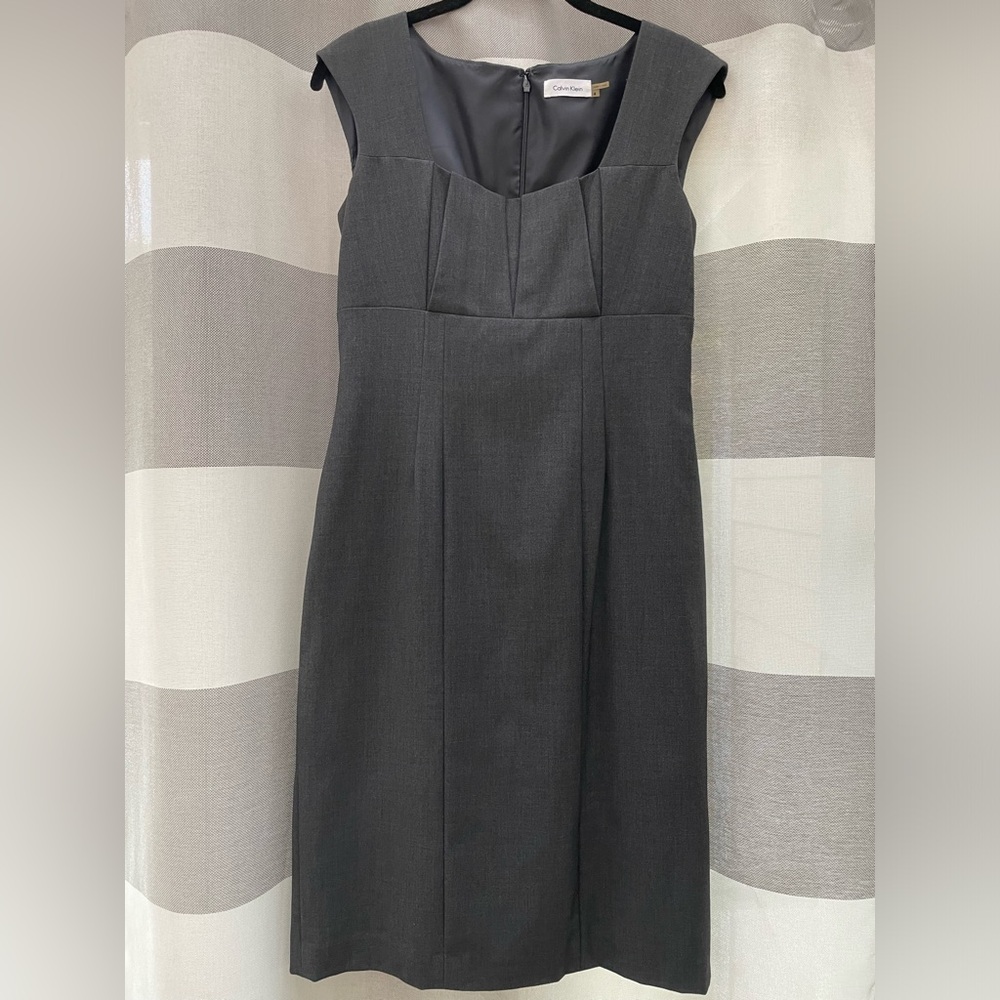 Calvin Klein dress, size 4, gray